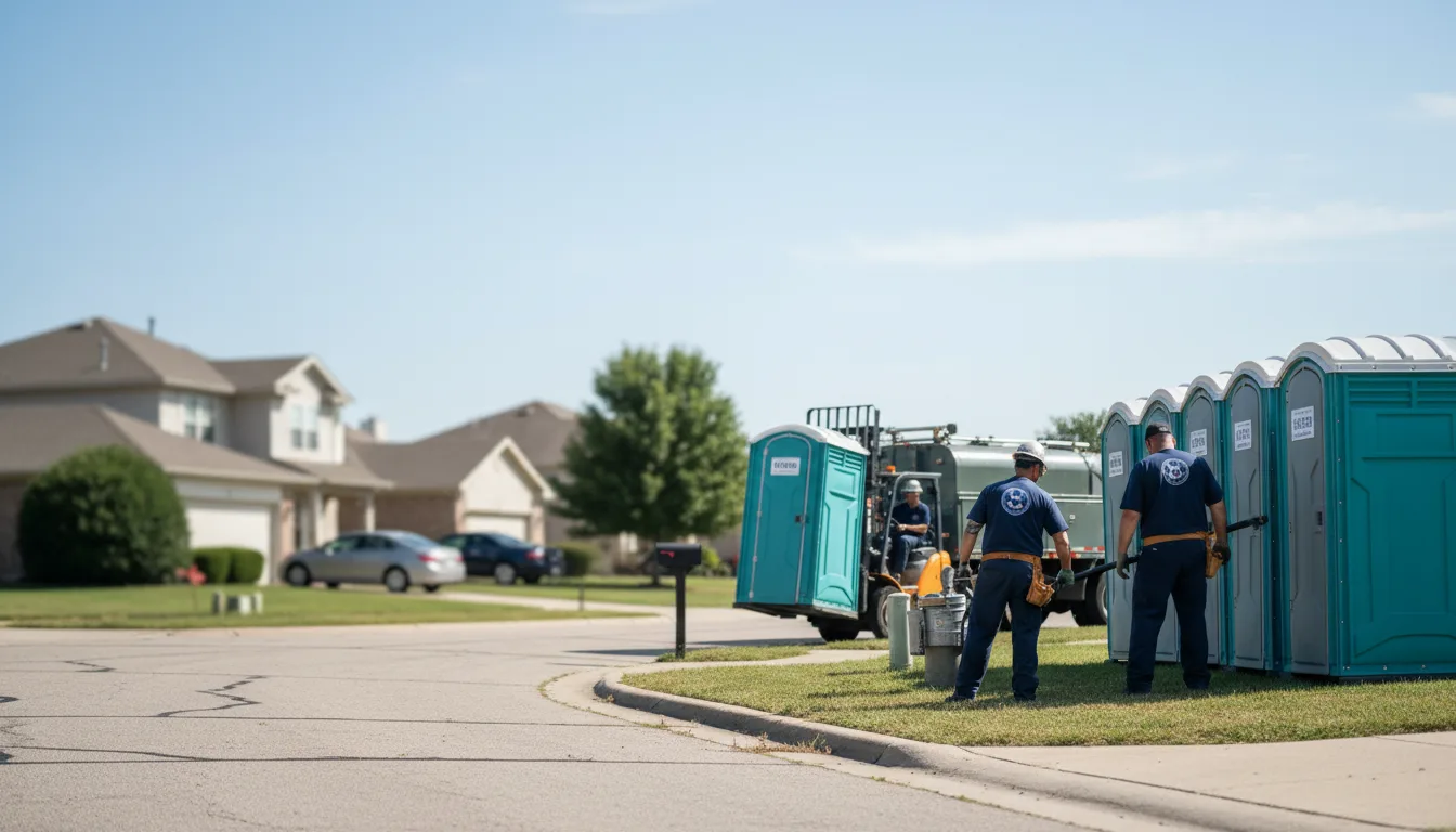 Porta Potty Rental in Thornville, OH near me